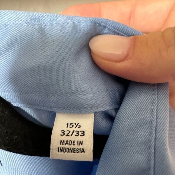 COPY - MENS CALVIN KLEIN BUTTON UP SIZE 15 1/2 32/33 - Picture 4 of 4